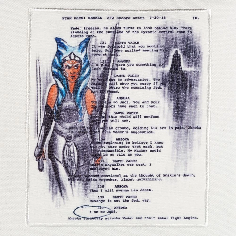 Disney Ahsoka Tano Canvas Tote By Ashley Eckstein β Star Wars: Rebels - Image 3