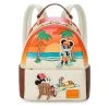 Disney Mickey And Minnie Mouse Beach Loungefly Mini Backpack