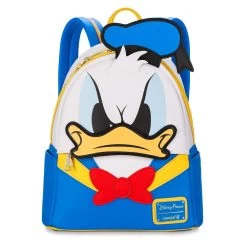Disney Donald Duck 90th Anniversary Color Changing Loungefly Mini Backpack