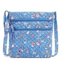 Disney Cinderella Triple Zip Hipster Crossbody Bag By Vera Bradley