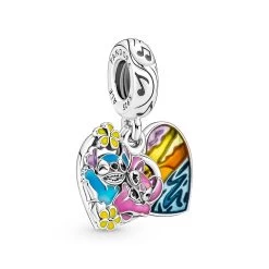Stitch And Angel Ohana Double Dangle Charm By Pandora – Lilo & Stitch – Disney Parks