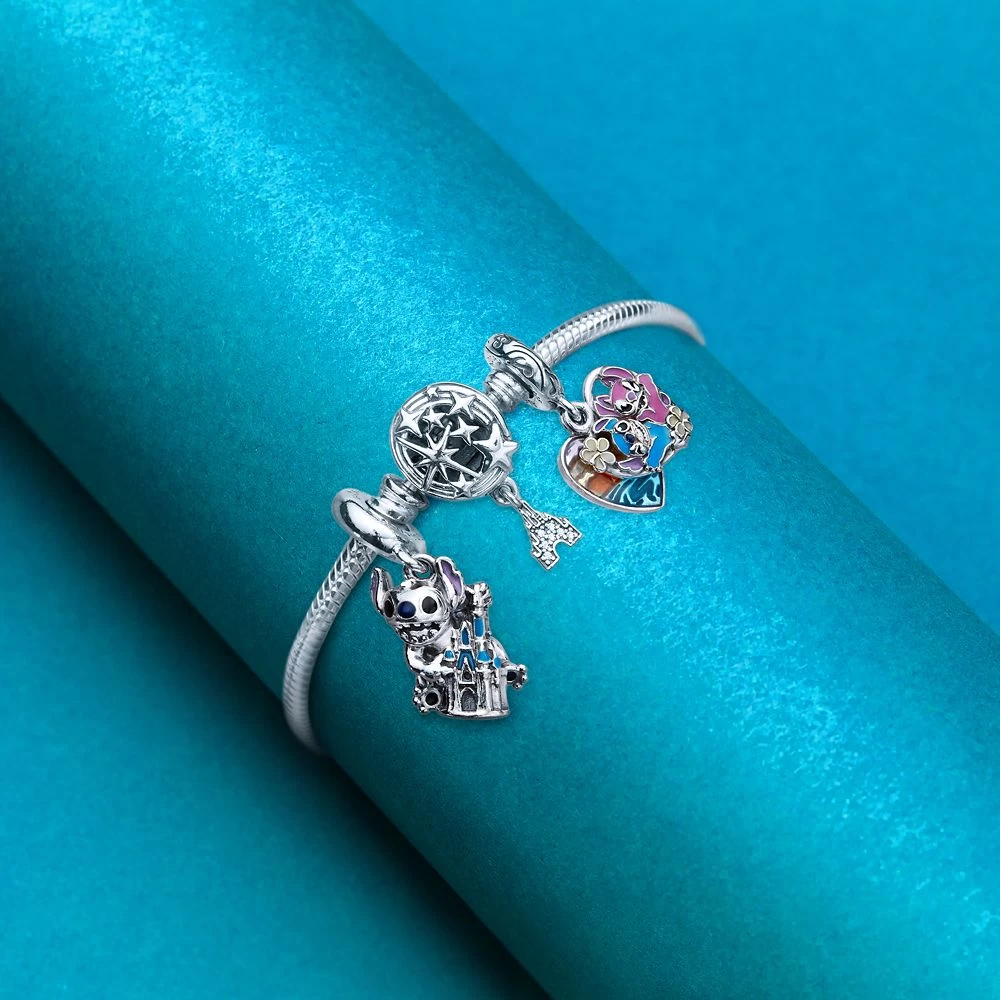 Stitch And Angel Ohana Double Dangle Charm By Pandora β Lilo & Stitch β Disney Parks - Image 5