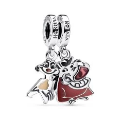 Disney Timon And Pumbaa Splittable Dangle Charm Set By Pandora – The Lion King
