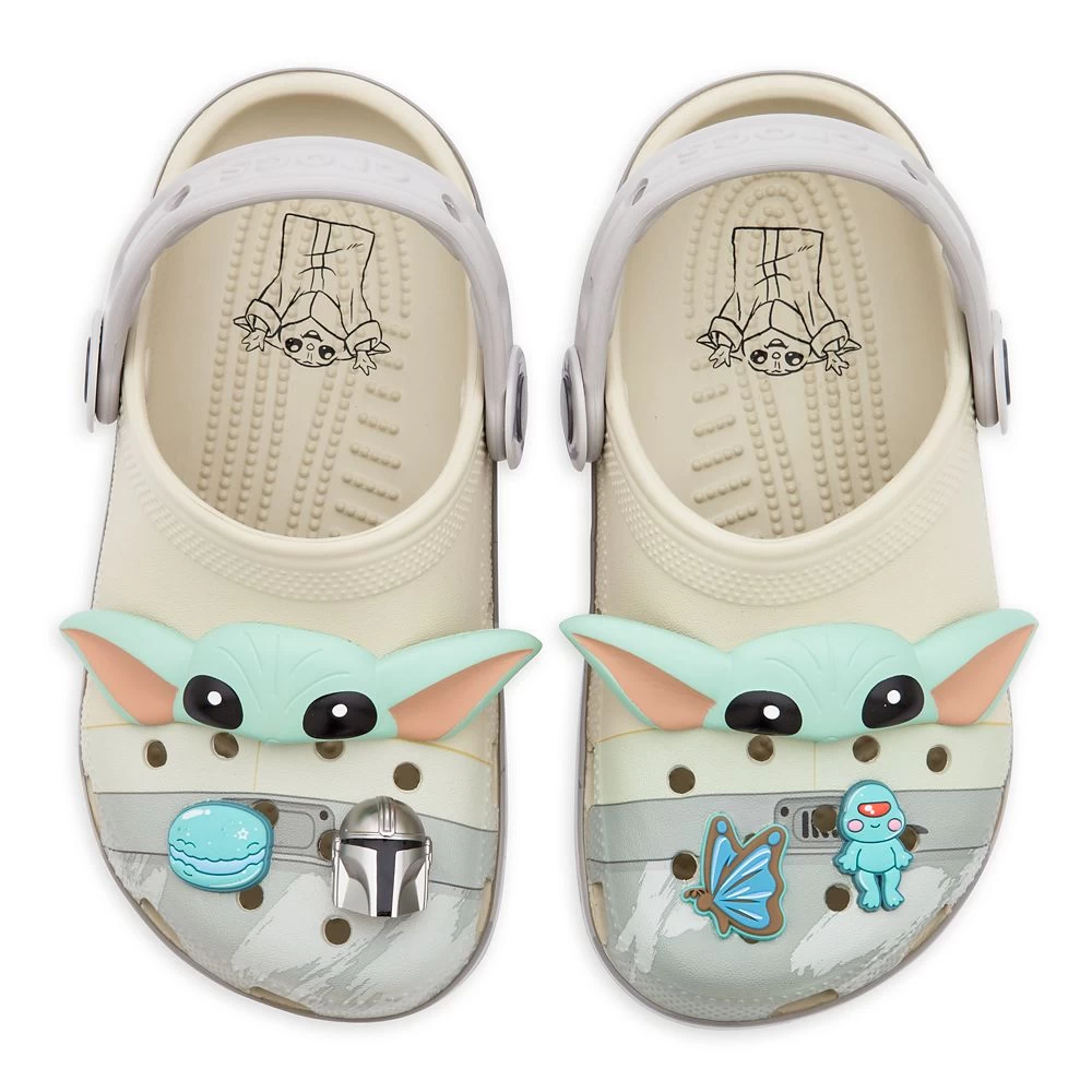 Disney Grogu Clogs For Kids By Crocs – Star Wars: The Mandalorian - Image 2