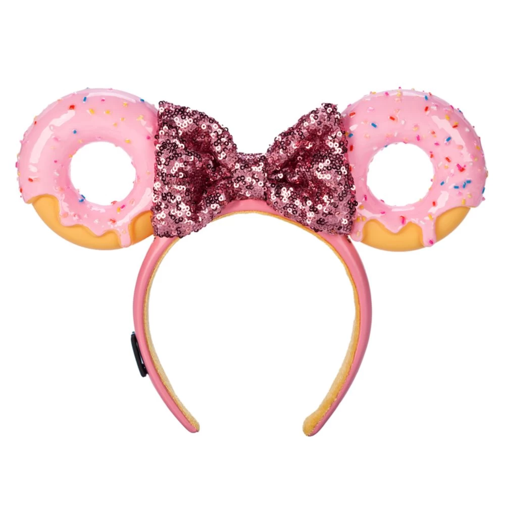 Minnie Mouse Donut Ear Headband For Adults β Disney Eats