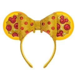Minnie Mouse Pizza Ear Headband For Adults – Disney Eats