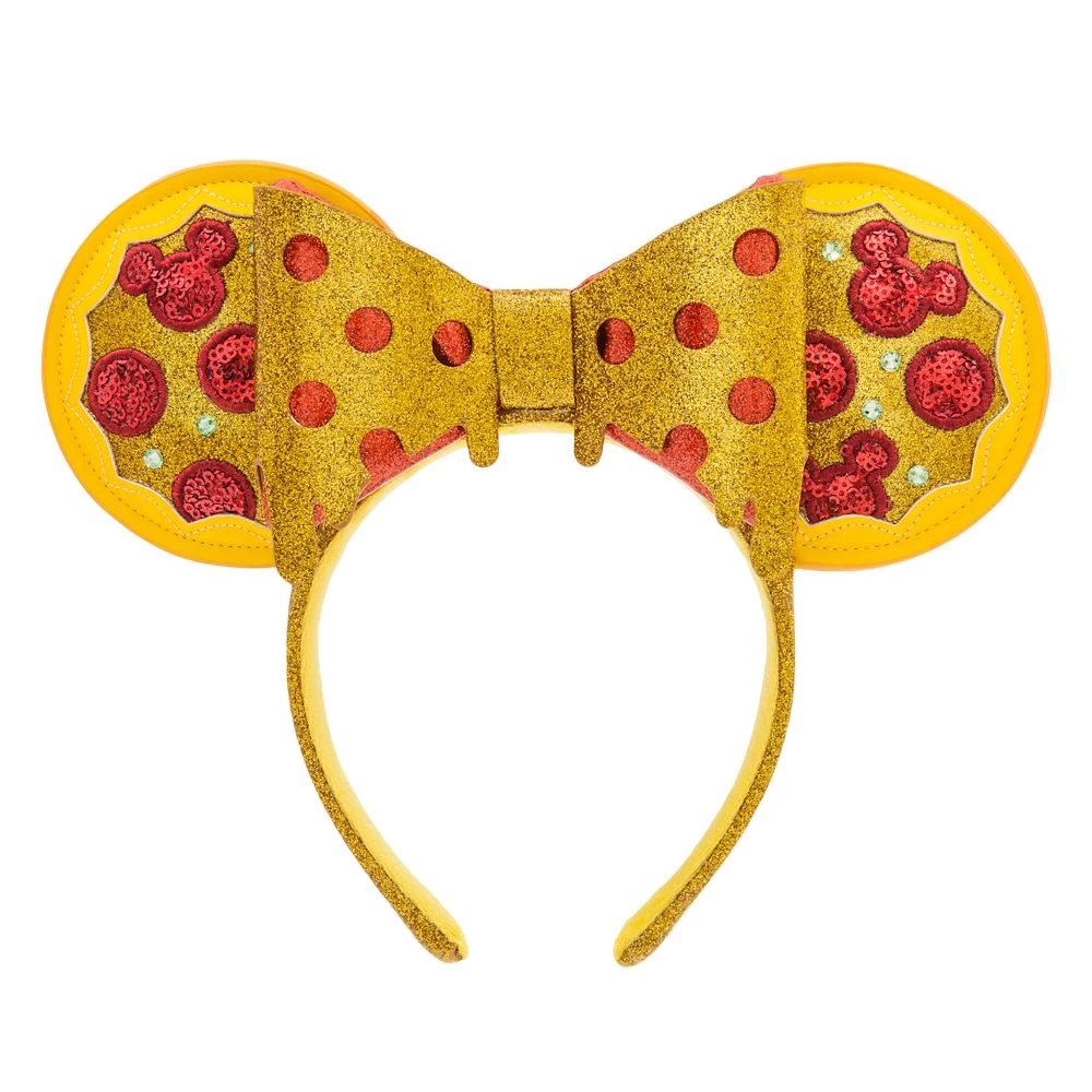 Minnie Mouse Pizza Ear Headband For Adults – Disney Eats