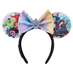 Disney The Avengers Marvel Artist Series Ear Headband For Adults By Sara Pichelli