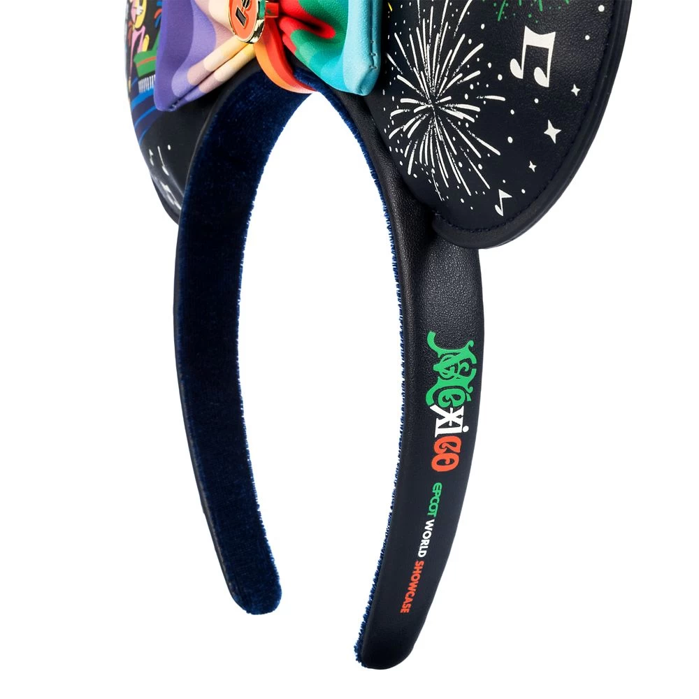 Disney The Three Caballeros Glow-in-the-Dark Loungefly Ear Headband With Removable Bow For Adults – EPCOT - Image 7