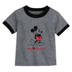 Mickey Mouse Standing Ringer T-Shirt For Baby β Walt Disney World