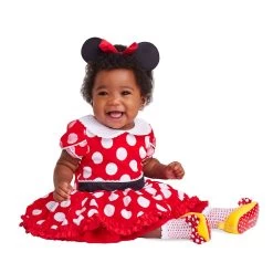 Disney Minnie Mouse Costume Bodysuit For Baby β Red