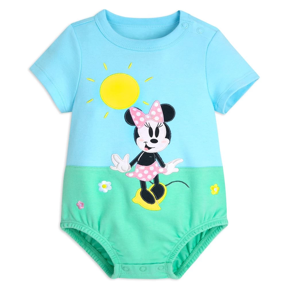Disney Minnie Mouse Summer Bodysuit For Baby