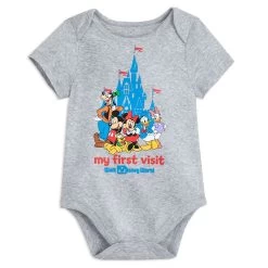 Mickey Mouse And Friends ''My First Visit'' Bodysuit For Baby – Walt Disney World