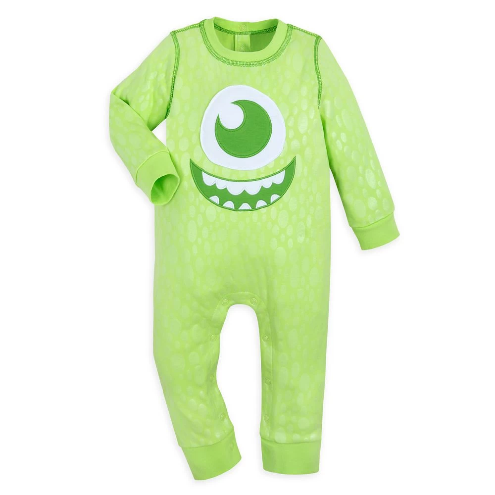 Disney Mike Wazowski Costume Romper For Baby – Monsters, Inc. - Image 3