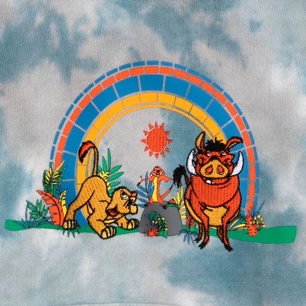 Disney The Lion King Tie-Dye Pullover Hoodie For Kids - Image 4