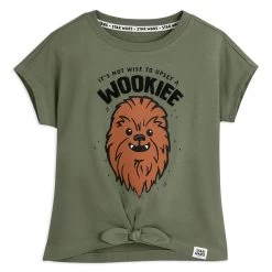 Disney Chewbacca Knotted T-Shirt For Girls β Star Wars