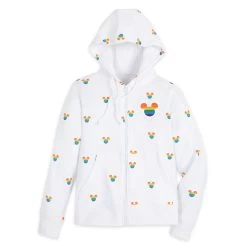 Mickey Mouse Icon Zip Hoodie For Women – Disney Pride Collection