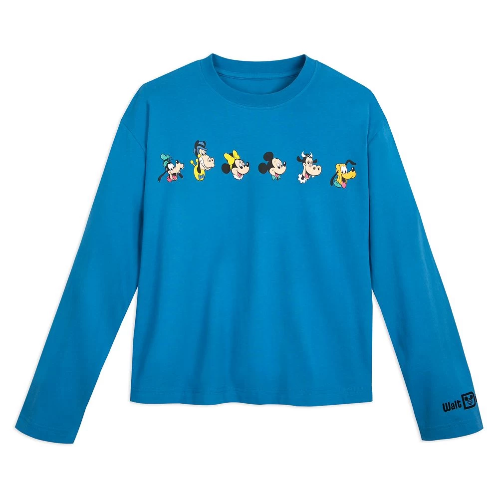 Mickey Mouse And Friends Long Sleeve Fashion T-Shirt For Women β Walt Disney World