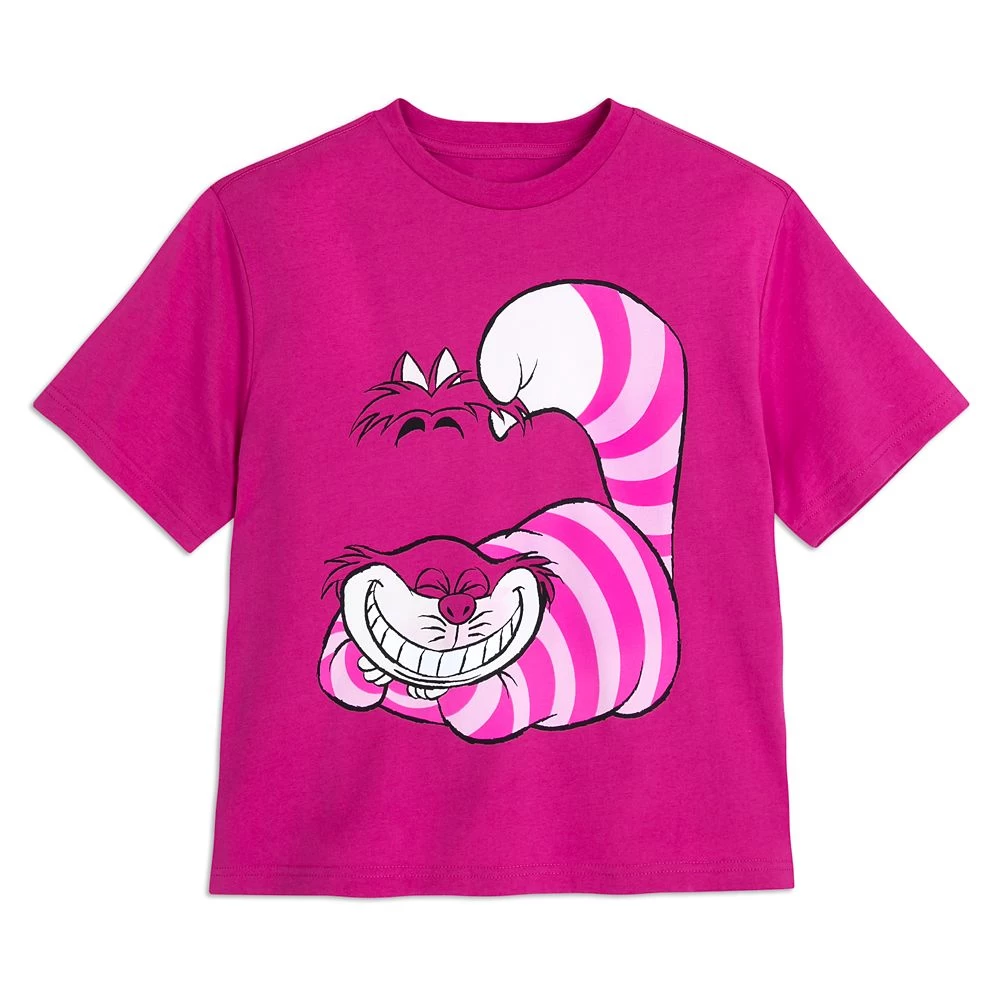 Disney Cheshire Cat Fashion T-Shirt For Women β Alice In Wonderland