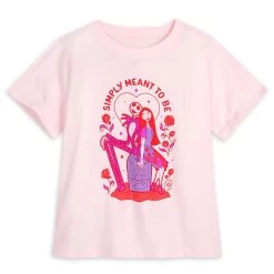 Disney Jack Skellington And Sally Valentine's Day T-Shirt For Women – The Nightmare Before Christmas