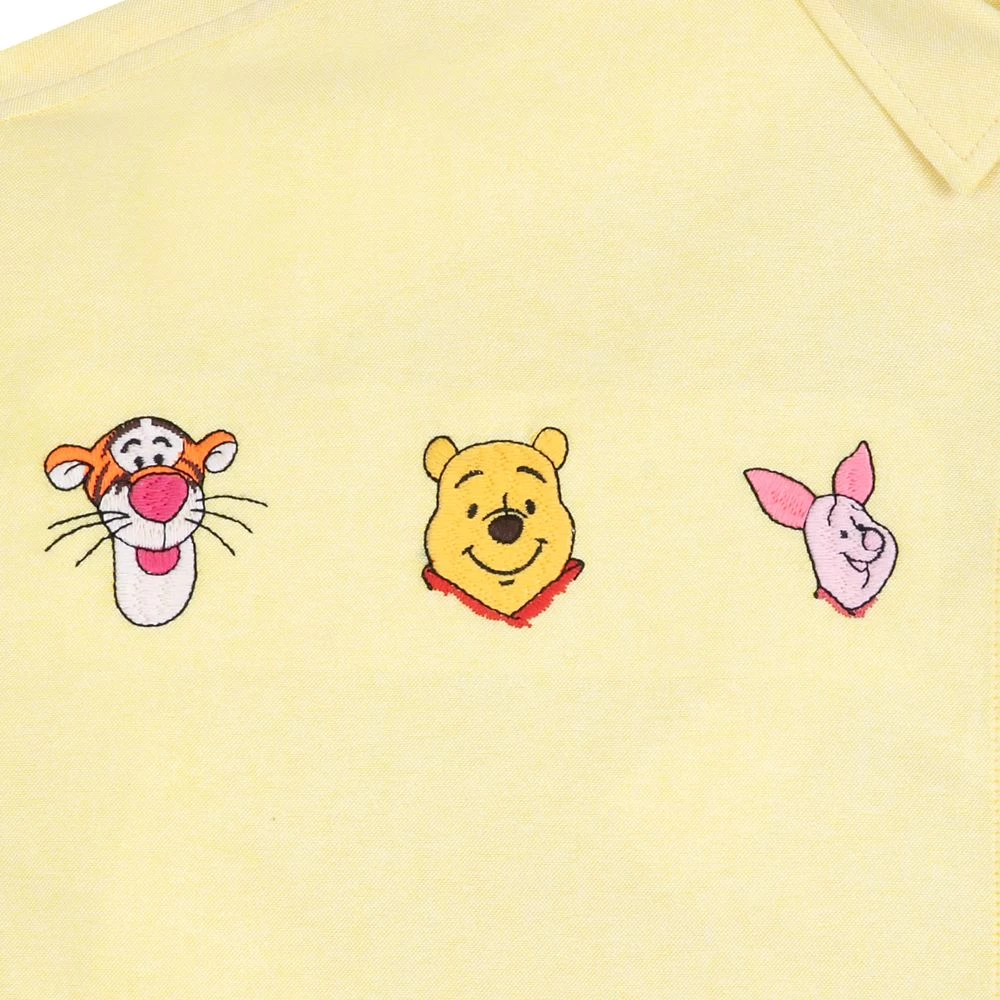 Disney Winnie The Pooh Long Sleeve Oxford Shirt For Women - Image 6