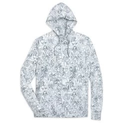Disney Sketch Performance Pullover Hoodie For Adults By RSVLTS