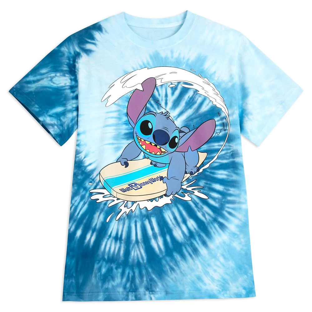 Stitch Tie-Dye T-Shirt For Adults β Walt Disney World