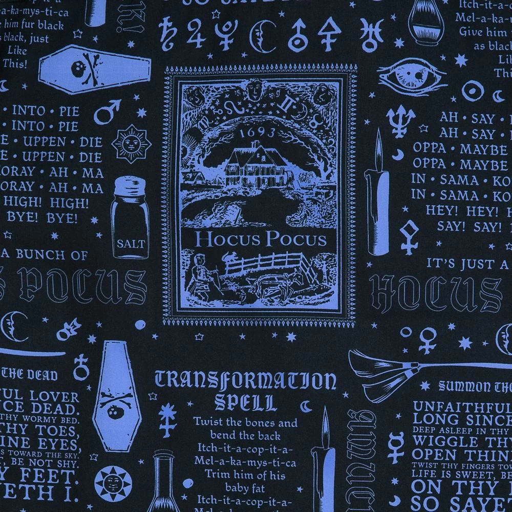 Disney Hocus Pocus ''BOOOOOK'' Button Down Shirt For Adults By RSVLTS - Image 5