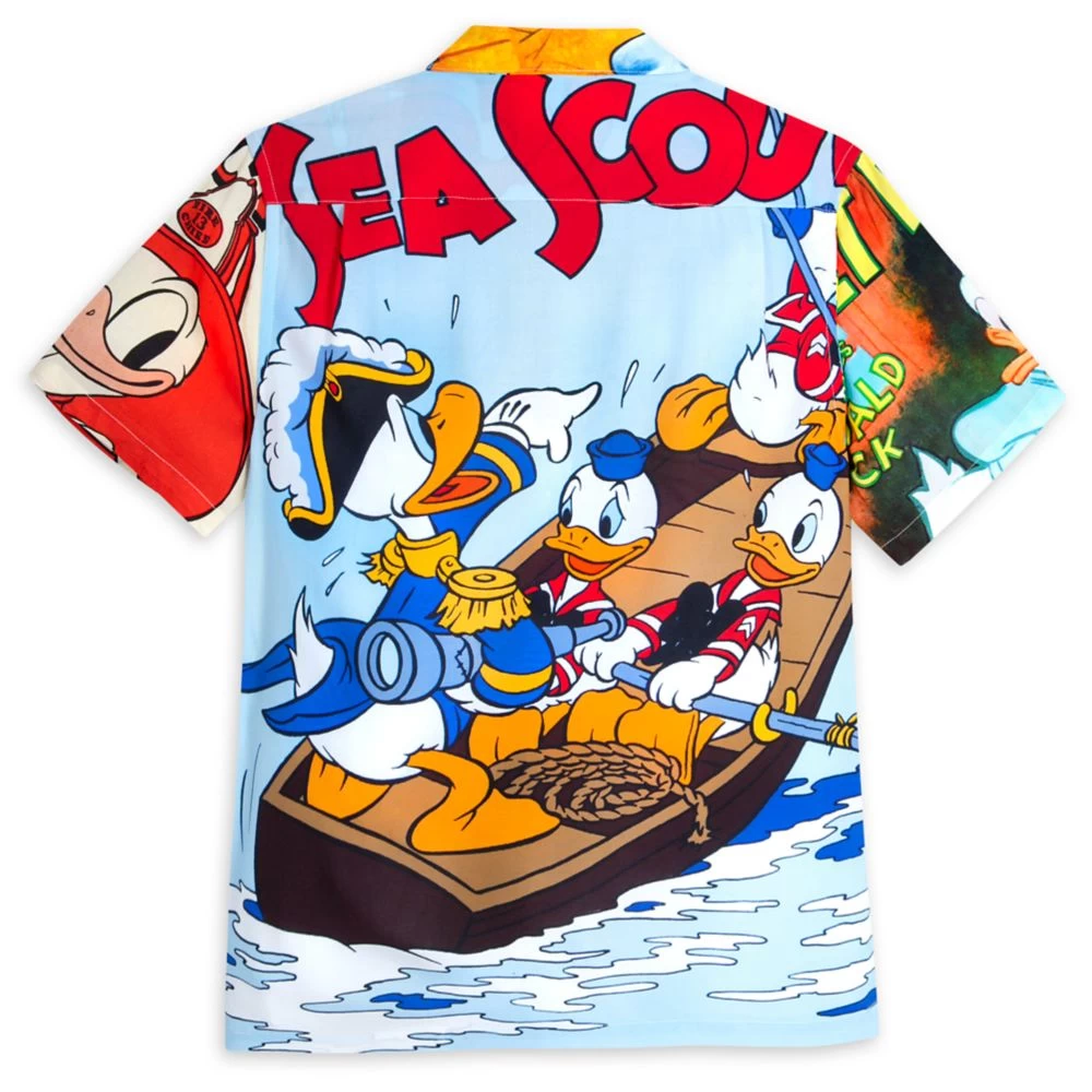 Disney Donald Duck Woven Shirt For Adults - Image 2