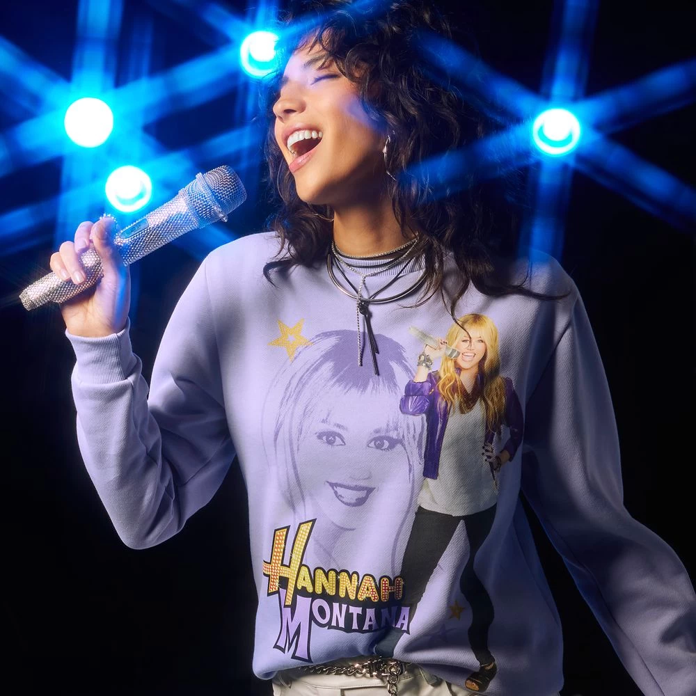 Disney Hannah Montana Pullover Sweatshirt For Adults By Cakeworthy - Image 2