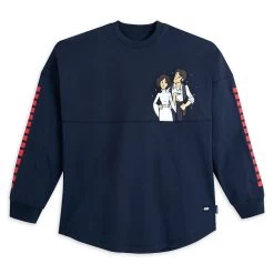 Disney Princess Leia And Han Solo ''I Know'' Couples Spirit Jersey For Adults β Star Wars β Navy