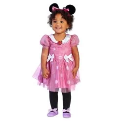 Disney Minnie Mouse Bodysuit Costume For Baby β Pink