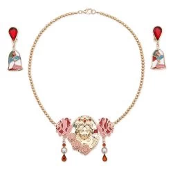 Disney Belle Costume Jewelry Set For Kids – Beauty And The Beast