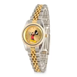 Disney Mickey Mouse Two-Tone Alloy Watch For Women