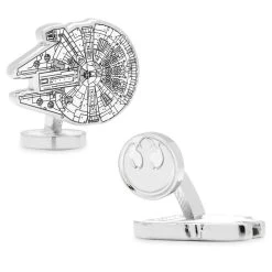 Disney Millennium Falcon Blueprint Cufflinks – Star Wars