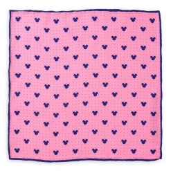 Disney Mickey Mouse Icon Silk Pocket Square For Adults