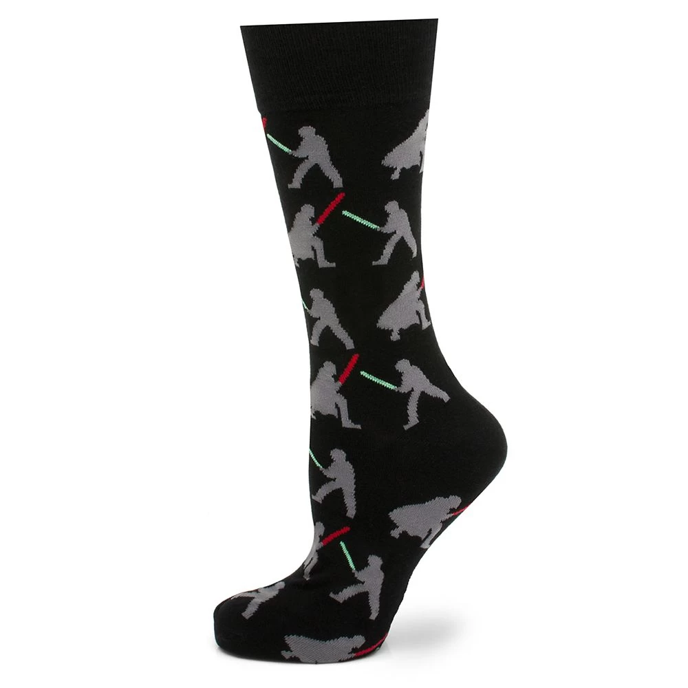 Disney Darth Vader Vs. Luke Skywalker Socks For Adults – Star Wars