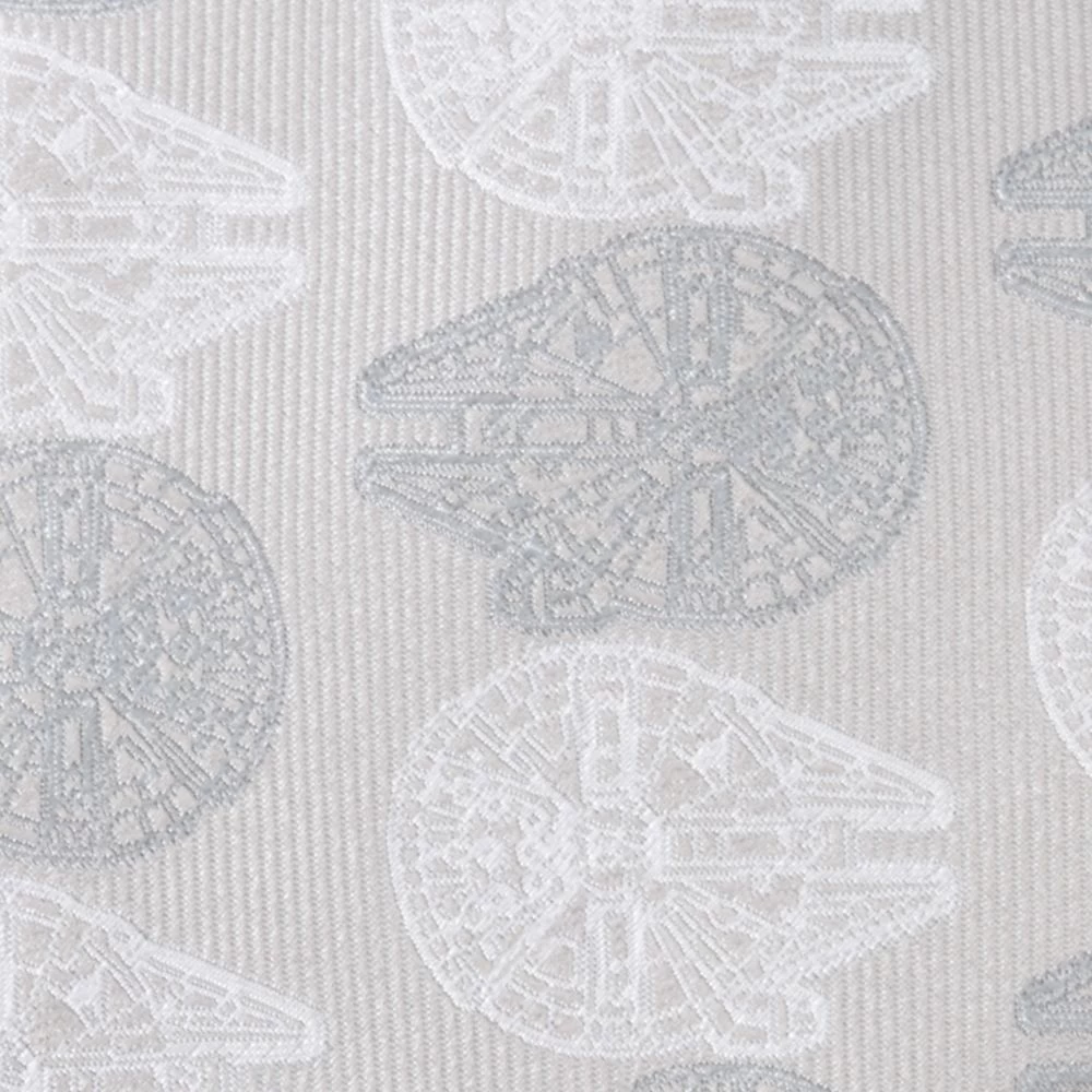 Disney Millennium Falcon Gray Silk Tie For Adults β Star Wars - Image 3