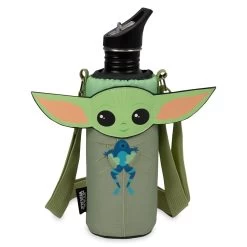 Disney Grogu Stainless Steel Water Bottle And Cooler Tote – Star Wars: The Mandalorian