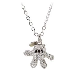 Disney Mickey Mouse Necklace By Arribas – Mickey Glove