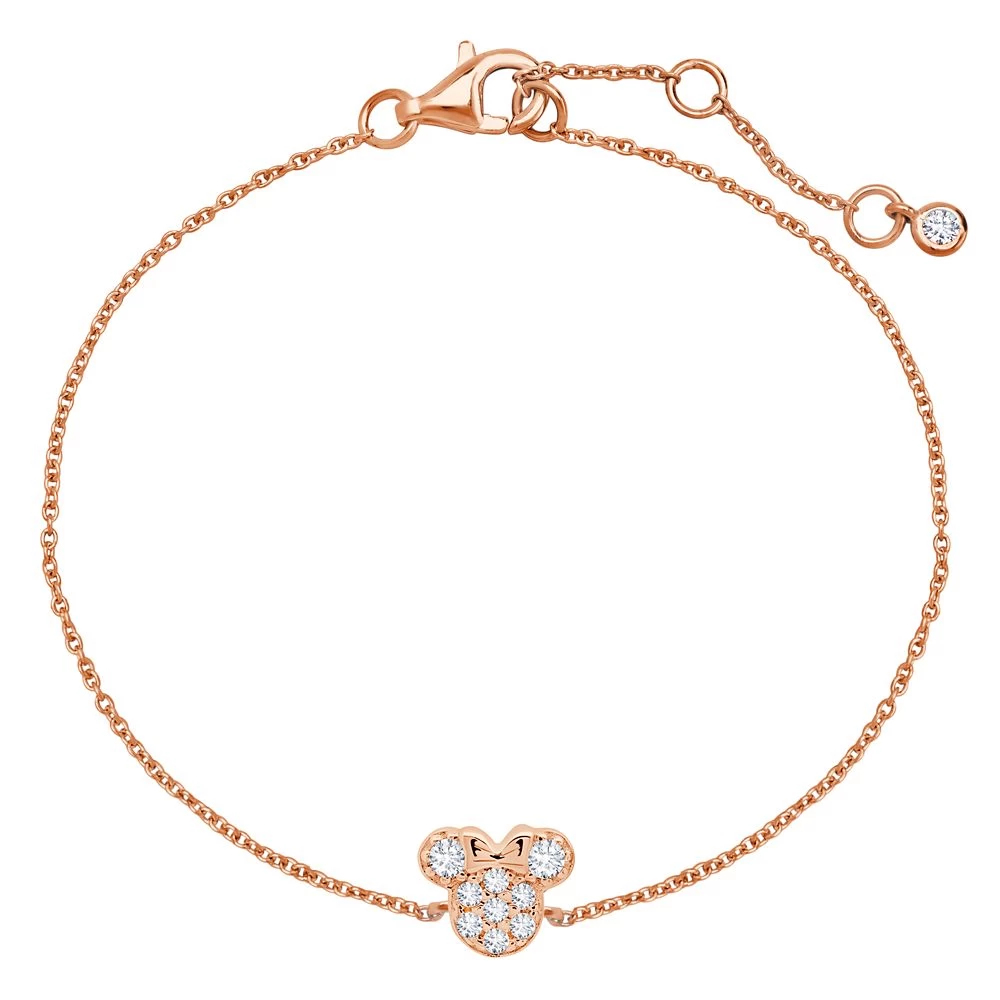 Disney Minnie Mouse Icon Bracelet For Kids By CRISLU - Image 2