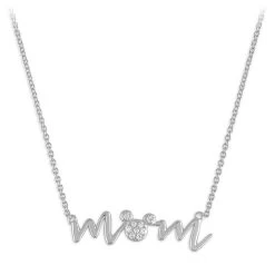 Disney Mickey Mouse ''Mom'' Necklace By Rebecca Hook