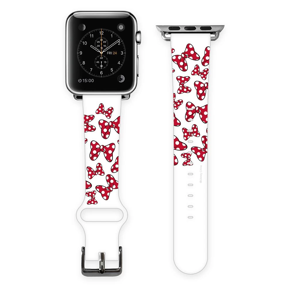 Disney Minnie Mouse Bows Smart Watch Band - Image 2