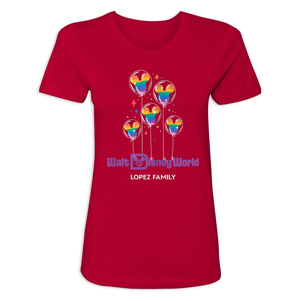 Women's Walt Disney World Mickey Mouse Balloon T-Shirt – Customized - Image 6