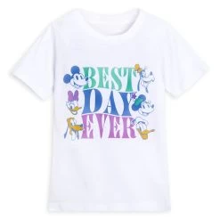 Disney Mickey Mouse And Friends ''Best Day Ever'' T-Shirt For Kids
