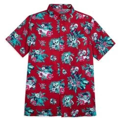 Disney Grogu And Din Djarin Woven Shirt For Adults – Star Wars: The Mandalorian