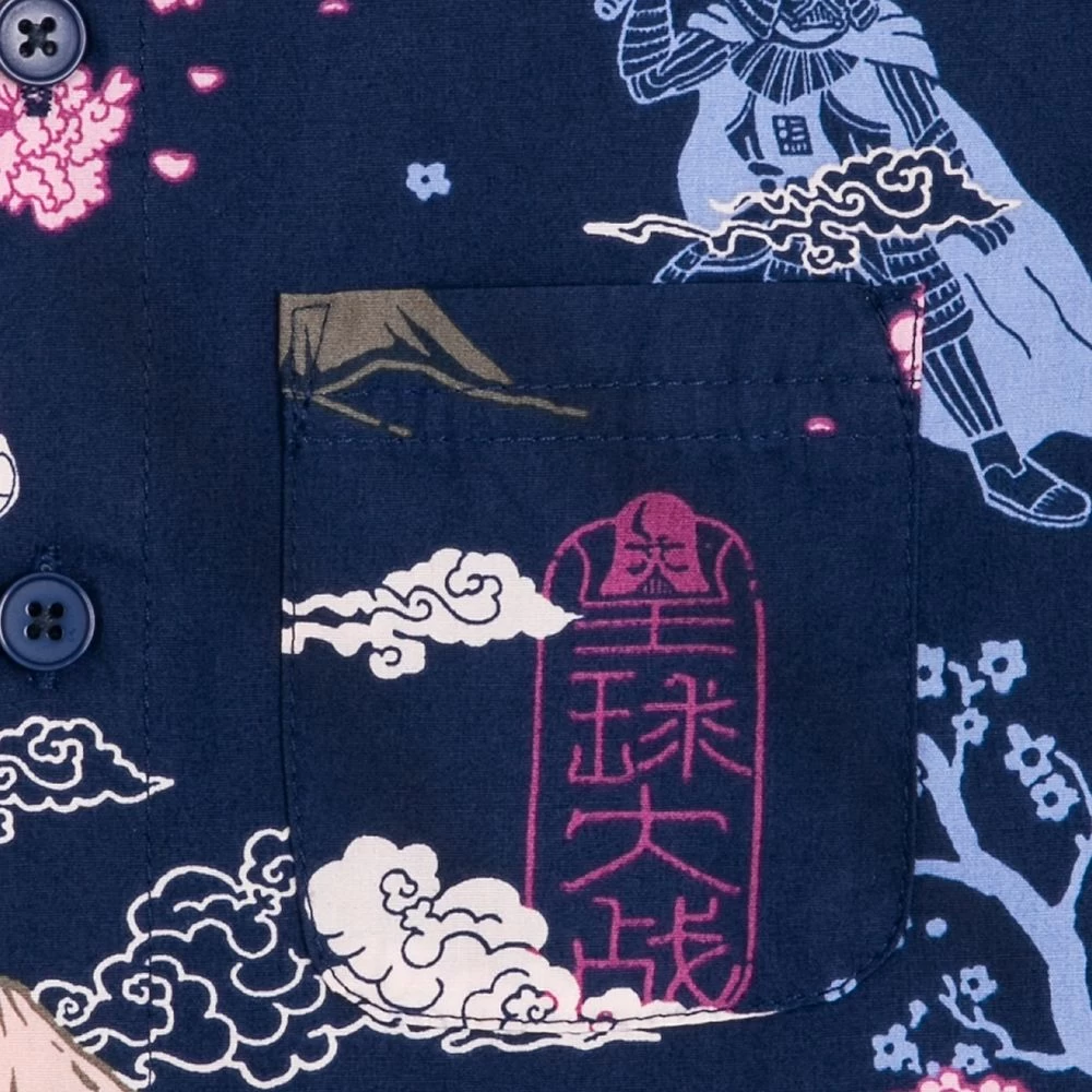 Disney Darth Vader And Stormtroopers As Samurai Woven Shirt For Kids – Star Wars - Image 3