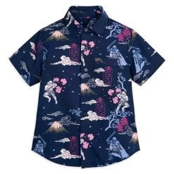 Disney Darth Vader And Stormtroopers As Samurai Woven Shirt For Kids β Star Wars