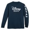 Disney Store Logo Long Sleeve T-Shirt For Adults