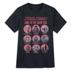 Disney Dark Side Heathered T-Shirt For Adults – Star Wars